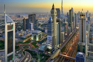 dubai+skyline+Millennium_plaza